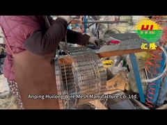 2.8mm Διαμέτρου 600mm Αδιάβρωστο ξυράφι Ανοξοδονητό Σύρμα Δυνατό Ανθεκτικό Υψηλή Τράκωση