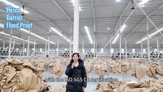 Hesco Barriers Ισχυρή άμυνα Αντιπλημμυρική προστασία