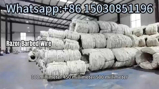 Συσκευασία συρματοπλέγματος ασφαλείας Concertina Razor Barbed Wire