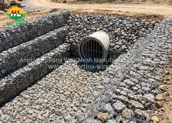 Muros De Gaviones Triple Torsion En Stock Galvanizado Proyectos Ingenieria Control Inundaciones Proteccion Rios Envio Rapido