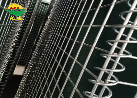 Galvanized Hesco Defensive Barriers High Protection Level Silver