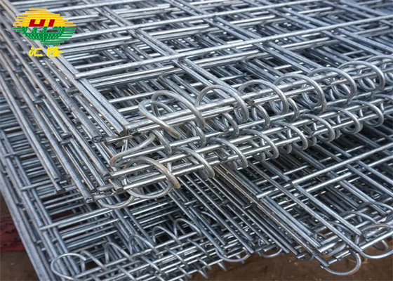 Galvanized Hesco Defensive Barriers High Protection Level Silver