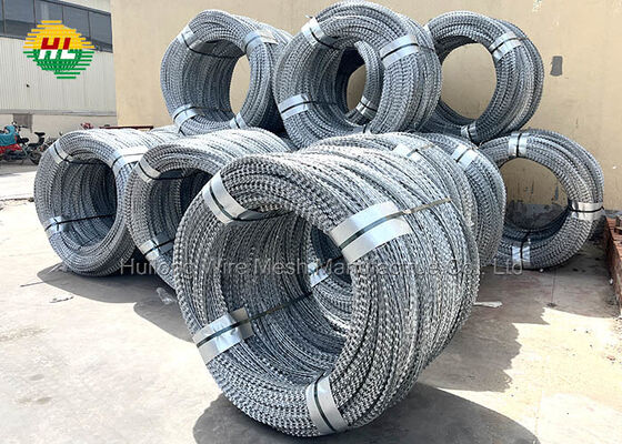 Factory Steel Egoza Razor Wire BTO-16 Concertina Blade for Security Fence & Protection