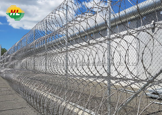 CBT-60 CBT-65 Barbed Tape Concertina Wire ASTM EN standard