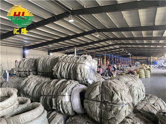 Bto-22 το PVC που ντύθηκε γαλβάνισε τα αγαθά μετρητών καλωδίων ξυραφιών κονσερτινών 2.0mm στην αποθήκη εμπορευμάτων