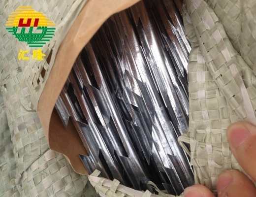 Ζυγισμένο Concertina ξυράφι συρματόπλεγμα ξυράφι λεπίδα ξυράφι συρματόπλεγμα