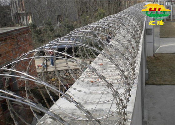 BTO-16 Conertina Razor Wire Ζυγισμένη ασφάλεια για την άμυνα Προσωρινές εγκαταστάσεις ασφαλείας