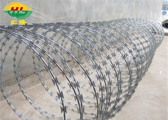 Μεγάλη ποιότητα BTO-18 Conertina Razor Wire για έλεγχο πλήθους και πρόληψη ταραχών
